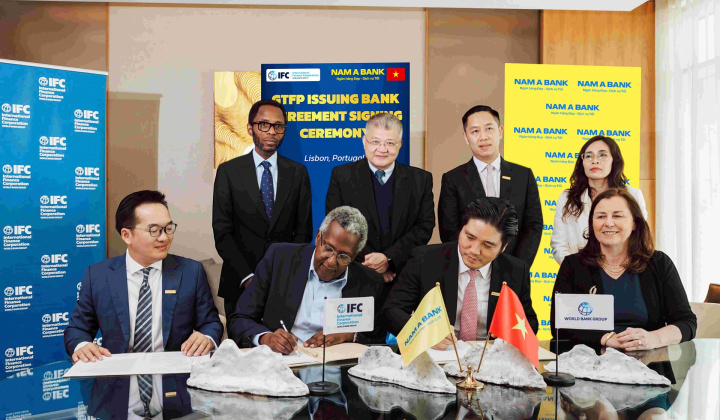 Nam A Bank joins IFC trade programme in strategic partnership