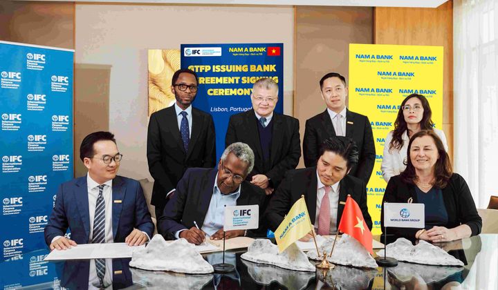 Nam A Bank joins IFC trade programme in strategic partnership