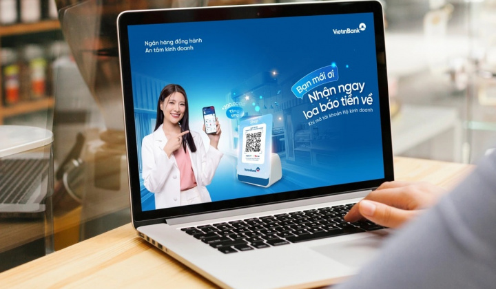 VietinBank tặng loa báo tiền về, đồng hành cùng hộ kinh doanh chuyển đổi số