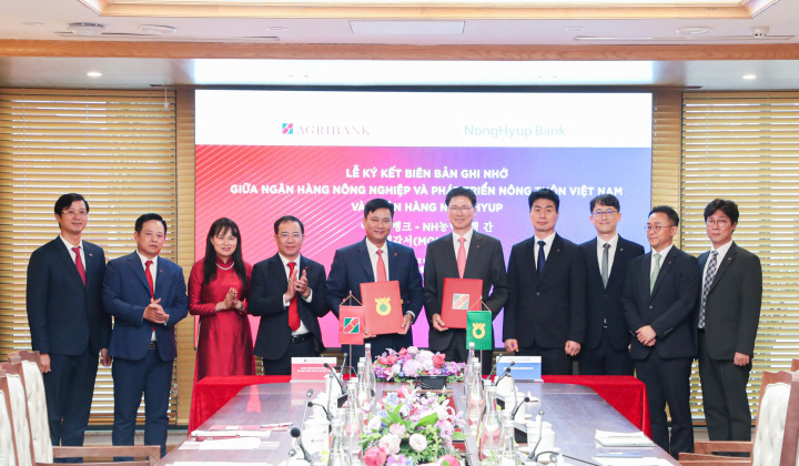 Agribank và NongHyup Bank hợp tác thúc đẩy tài chính nông nghiệp