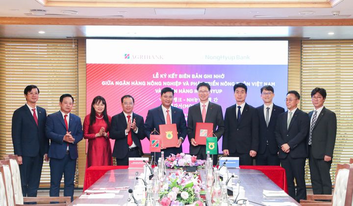 Agribank và NongHyup Bank hợp tác thúc đẩy tài chính nông nghiệp