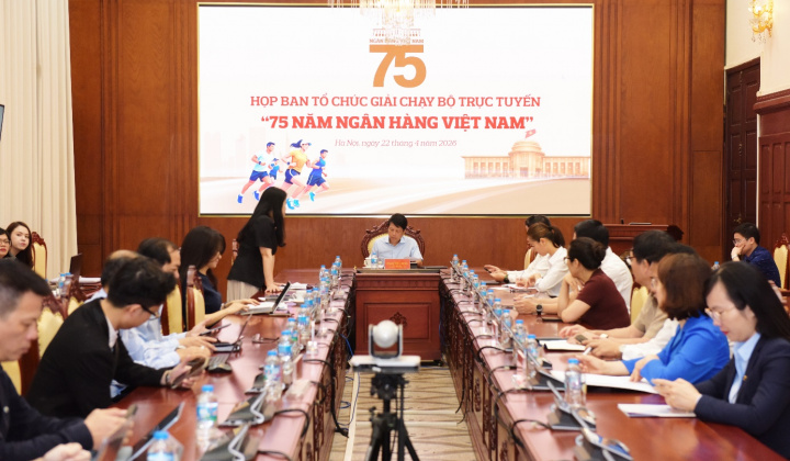 Ngân hàng Nhà nước Việt Nam tổ chức giải chạy bộ trực tuyến “75 năm Ngân hàng Việt Nam”