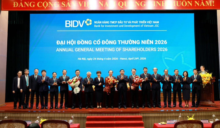 Đại hội đồng cổ đông thường niên BIDV năm 2026