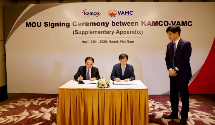 VAMC – KAMCO ký kết Biên bản ghi nhớ hợp tác chiến lược: Dấu mốc quan trọng trong thúc đẩy thị trường xử lý nợ xấu theo chuẩn quốc tế