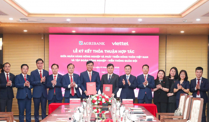Agribank và Viettel ký kết thỏa thuận hợp tác, kết nối sức mạnh vì tương lai số
