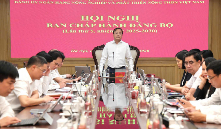 Đảng ủy Agribank chủ động triển khai nhiệm vụ quý II/2026, củng cố nền tảng xây dựng Đảng, thúc đẩy phát triển bền vững