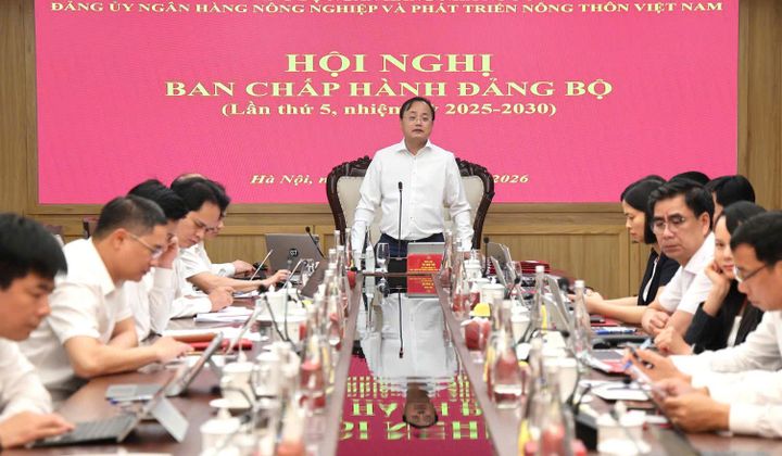 Đảng ủy Agribank chủ động triển khai nhiệm vụ quý II/2026, củng cố nền tảng xây dựng Đảng, thúc đẩy phát triển bền vững