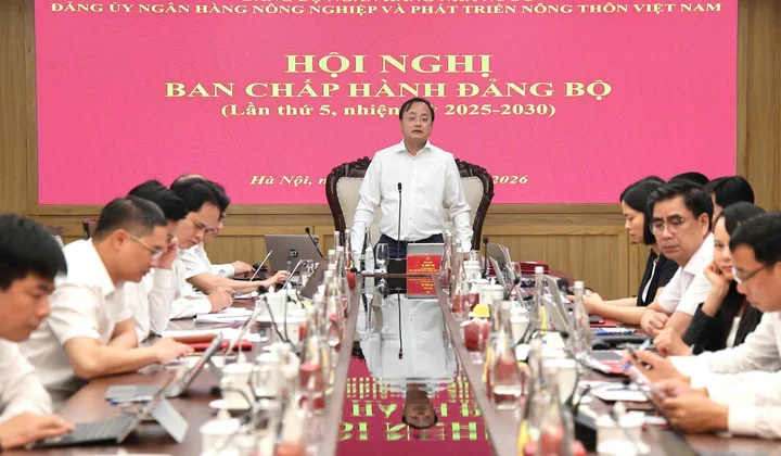 Đảng ủy Agribank chủ động triển khai nhiệm vụ quý II/2026, củng cố nền tảng xây dựng Đảng, thúc đẩy phát triển bền vững