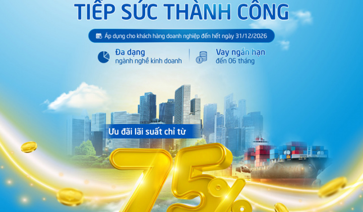 BAOVIET Bank triển khai gói vay ưu đãi từ 7,5%/năm