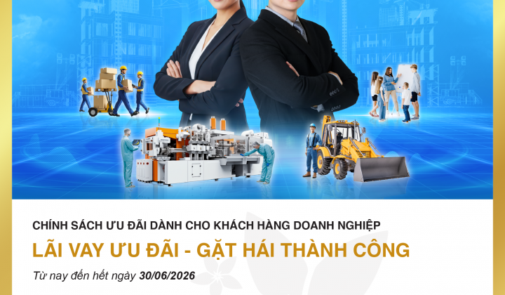 Bac A Bank tung gói vay ưu đãi từ 8,4%/năm cho doanh nghiệp