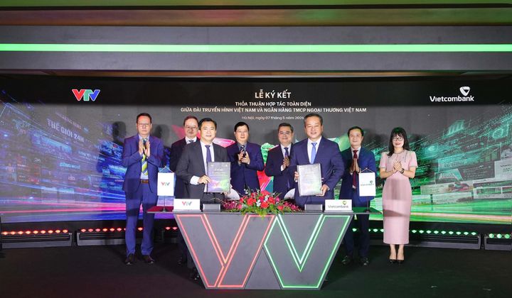 Vietcombank và VTV hợp tác toàn diện, mở rộng hệ sinh thái số