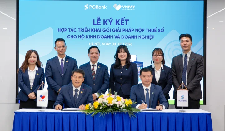 PGBank hợp tác VNPAY phát triển giải pháp thanh toán và nộp thuế số