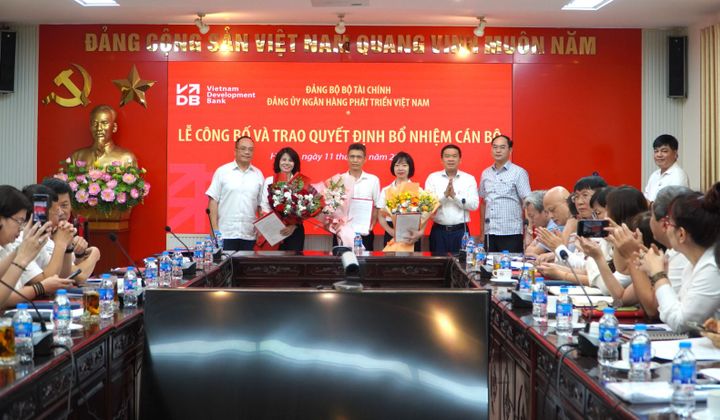 VDB bổ nhiệm lãnh đạo các cơ quan tham mưu, giúp việc Đảng ủy