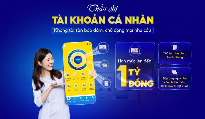 Nam A Bank triển khai giải pháp thấu chi linh hoạt cho cá nhân