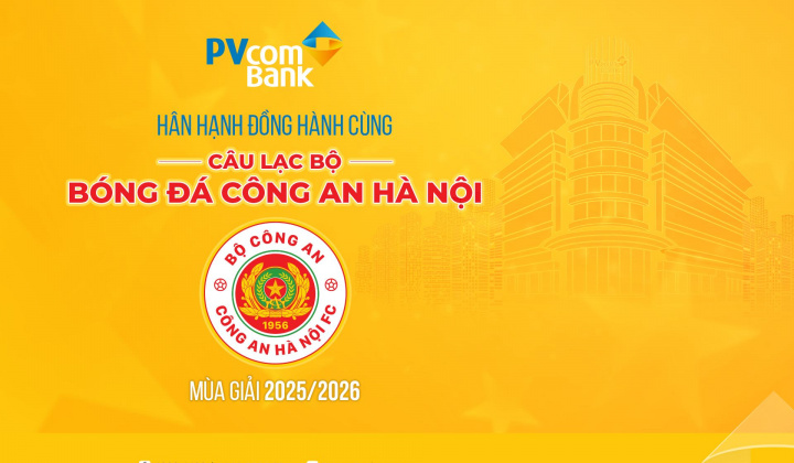 PVcomBank đồng hành CAHN FC phát triển bóng đá Việt Nam
