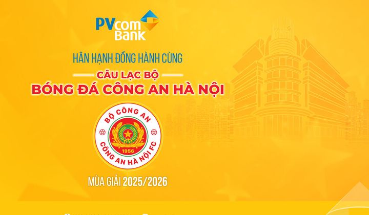 PVcomBank đồng hành CAHN FC phát triển bóng đá Việt Nam