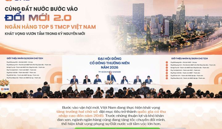 SHB cùng đất nước bước vào đổi mới 2.0