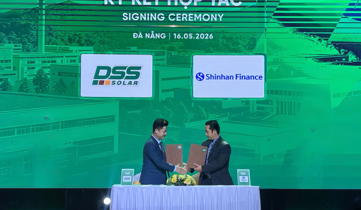 Shinhan Finance tiếp tục mở rộng hệ sinh thái tài chính xanh cùng DSS Solar