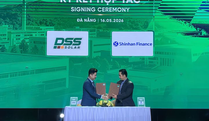 Shinhan Finance tiếp tục mở rộng hệ sinh thái tài chính xanh cùng DSS Solar
