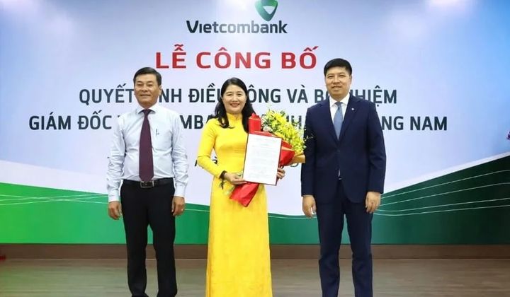 Vietcombank điều động, bổ nhiệm lãnh đạo chi nhánh Quảng Nam và Hội An