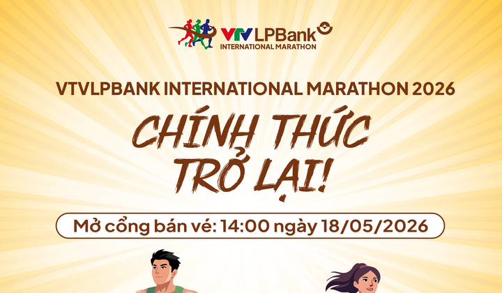 VTV LPBank International Marathon 2026 chính thức khởi động