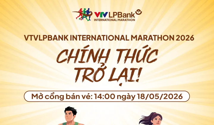 VTV LPBank International Marathon 2026 chính thức khởi động