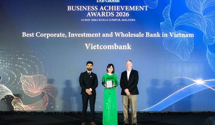 Vietcombank giành 7 giải thưởng quốc tế tại The Asian Banker Summit 2026