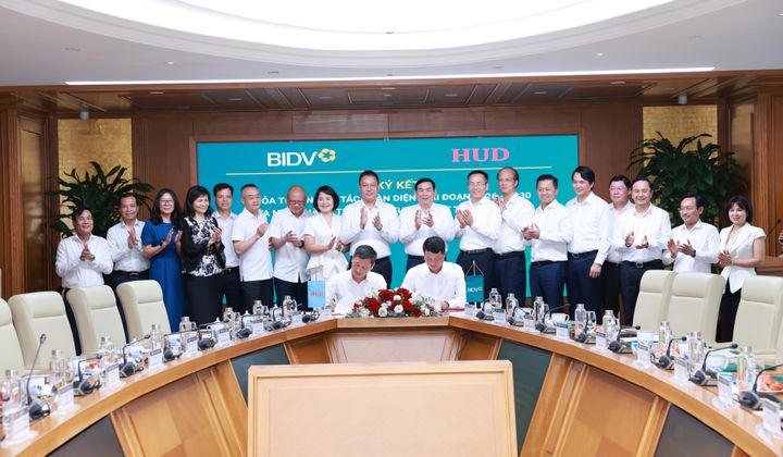 BIDV và HUD tăng cường hợp tác toàn diện giai đoạn 2026 - 2030