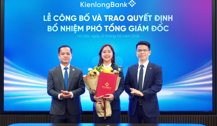 KienlongBank bổ sung thêm Phó Tổng Giám đốc, củng cố Ban Điều hành