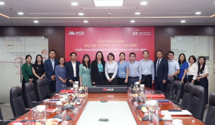 MSB khởi động dự án xếp hạng nội bộ theo Thông tư 14