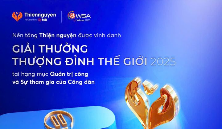 World Summit Awards 2025 vinh danh Nền tảng Thiện nguyện của Việt Nam