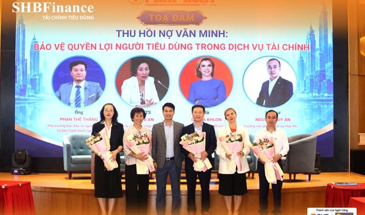 SHBFinance tham gia tọa đàm “Thu hồi nợ văn minh”, nhấn mạnh vai trò tuân thủ và phát triển tài chính tiêu dùng bền vững