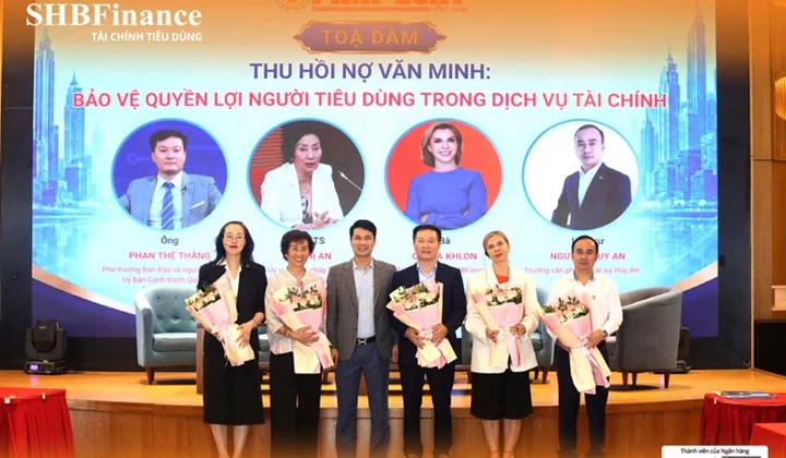 SHBFinance tham gia tọa đàm “Thu hồi nợ văn minh”, nhấn mạnh vai trò tuân thủ và phát triển tài chính tiêu dùng bền vững
