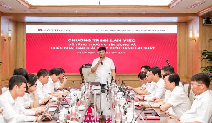 Agribank tăng cường điều hành kinh doanh, thúc đẩy tăng trưởng tín dụng an toàn, hiệu quả năm 2026