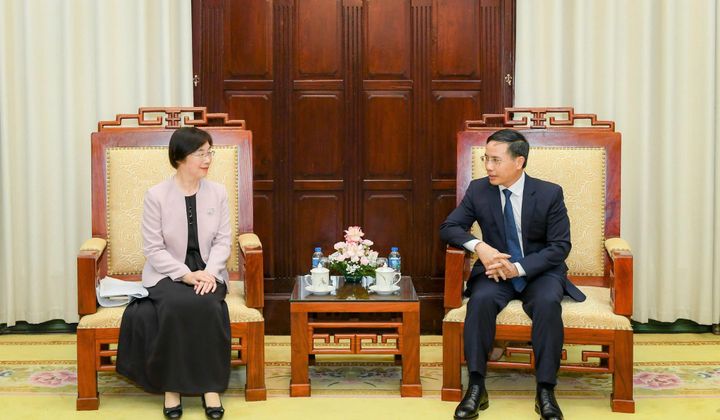 Thống đốc Phạm Đức Ấn tiếp Tân Chủ tịch Ngân hàng Đầu tư cơ sở hạ tầng Châu Á (AIIB)