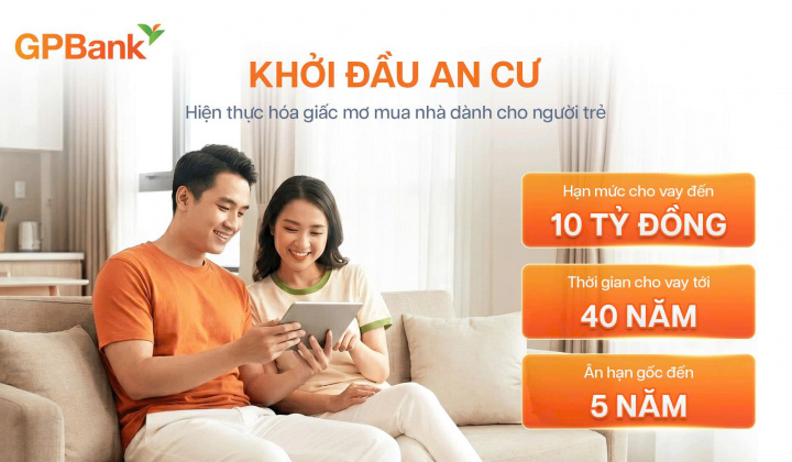 GPBank triển khai gói vay mua nhà ưu đãi cho người trẻ