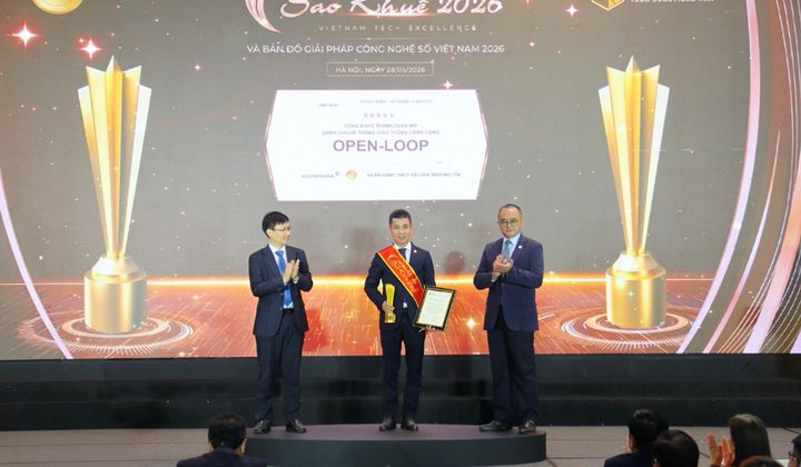 SACOMBANK khẳng định năng lực số với giải thưởng Sao Khuê 2026