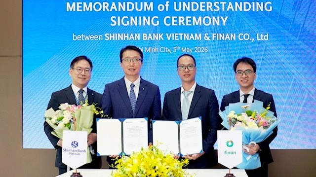 Ngân hàng Shinhan hợp tác cùng Finan ra mắt ứng dụng Shinhan Store dành cho hộ kinh doanh
