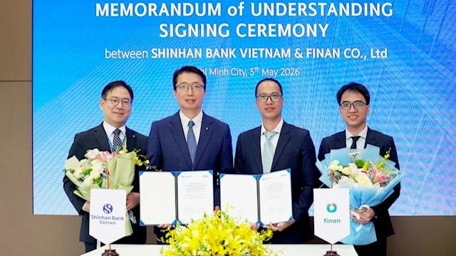 Ngân hàng Shinhan hợp tác cùng Finan ra mắt ứng dụng Shinhan Store dành cho hộ kinh doanh