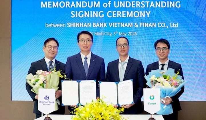 Ngân hàng Shinhan hợp tác cùng Finan ra mắt ứng dụng Shinhan Store dành cho hộ kinh doanh
