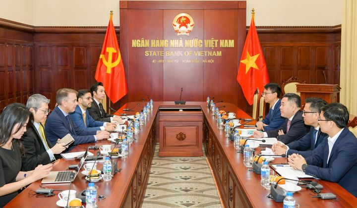 Phó Thống đốc Nguyễn Ngọc Cảnh tiếp Chủ tịch Châu Á – Thái Bình Dương Mastercard
