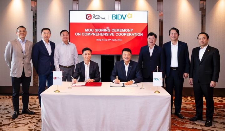 BIDV and Gaw Capital Partners sign MoU to boost strategic cooperation