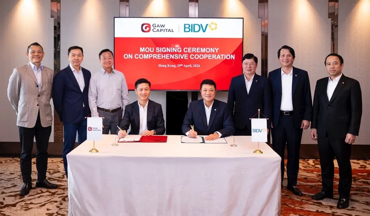 BIDV and Gaw Capital Partners sign MoU to boost strategic cooperation