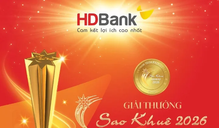 HDBank ghi dấu ấn tại Sao Khuê 2026 với bộ đôi giải pháp y tế số MediPay và MediFast