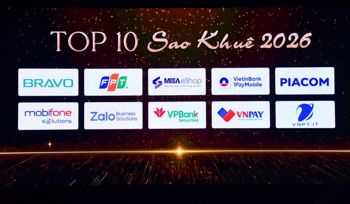 VietinBank được vinh danh 8 giải thưởng Sao Khuê 2026