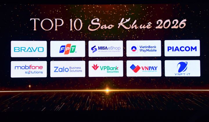 VietinBank được vinh danh 8 giải thưởng Sao Khuê 2026