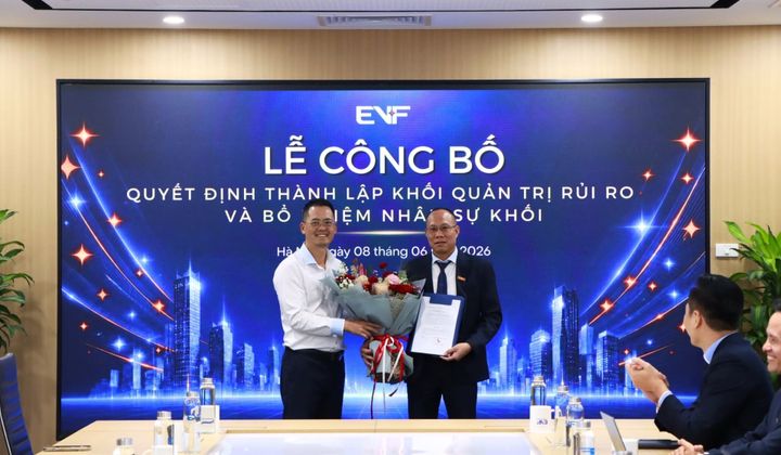 EVF thành lập Khối Quản trị rủi ro, bổ nhiệm ông Ngô Thế Thảo làm Giám đốc Khối