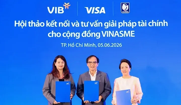 VIB, Visa và VinaSME hợp tác mở rộng giải pháp tài chính và thanh toán cho cộng đồng doanh nghiệp nhỏ và vừa