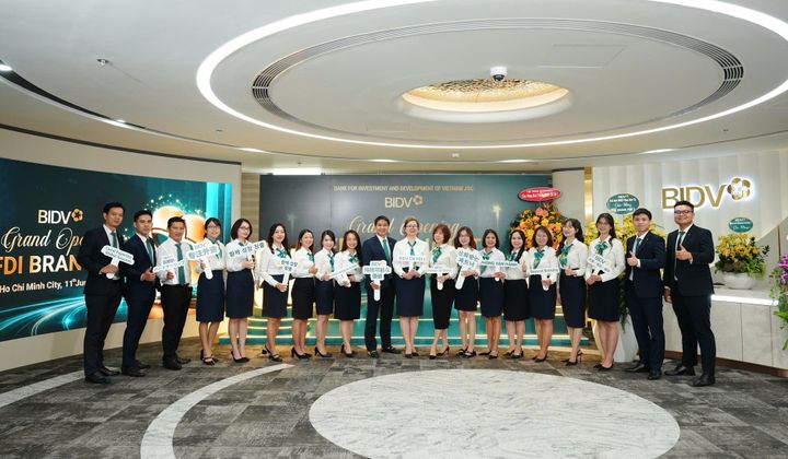 BIDV ra mắt chi nhánh chuyên biệt phục vụ doanh nghiệp FDI tại TP.HCM