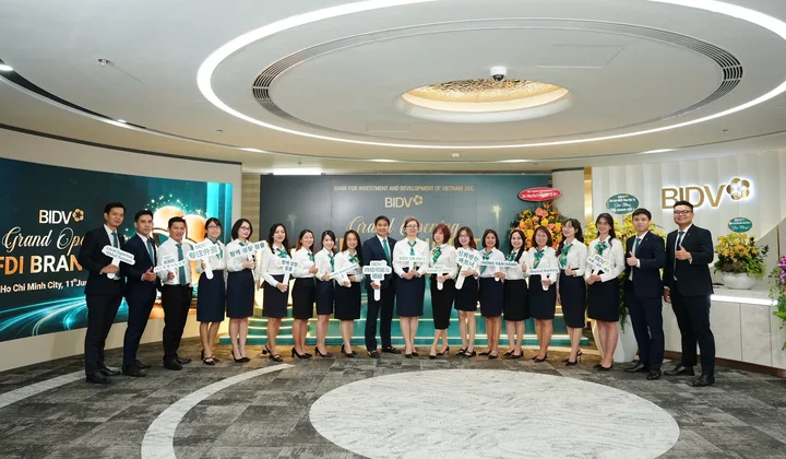 BIDV ra mắt chi nhánh chuyên biệt phục vụ doanh nghiệp FDI tại TP.HCM